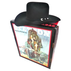 Classic Western Lariat Style Cowgirl / Cowboy Hat by Iconic Stetson Hat Co Texas