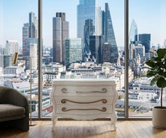 Classic white lacquered dresser - Creations by Silik Berto