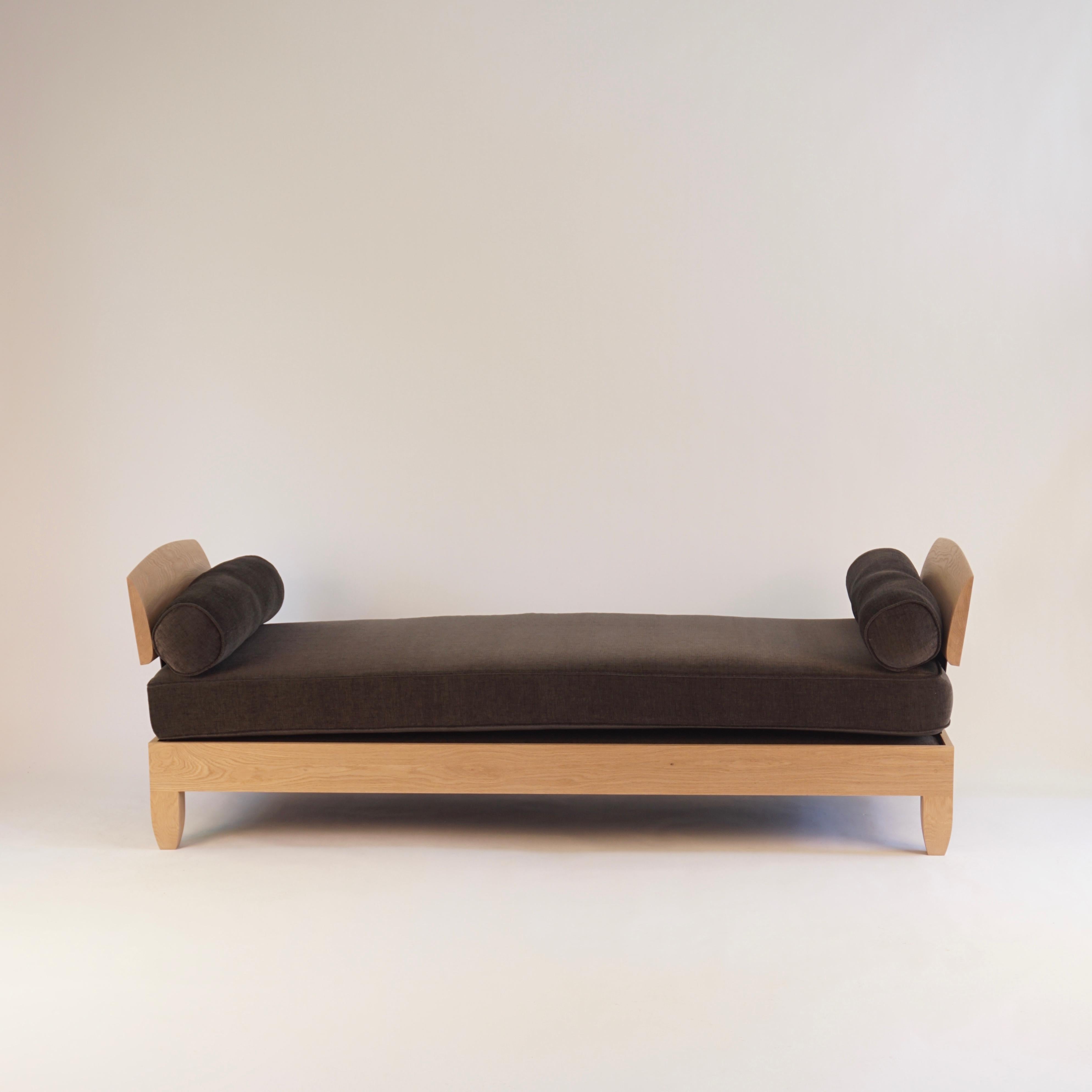 Classic White Oak Daybed by Chris Lehrecke 2