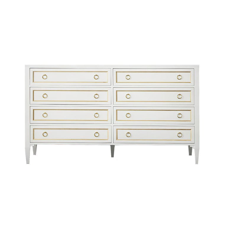 Classic White Painted Dresser For Sale at 1stDibs