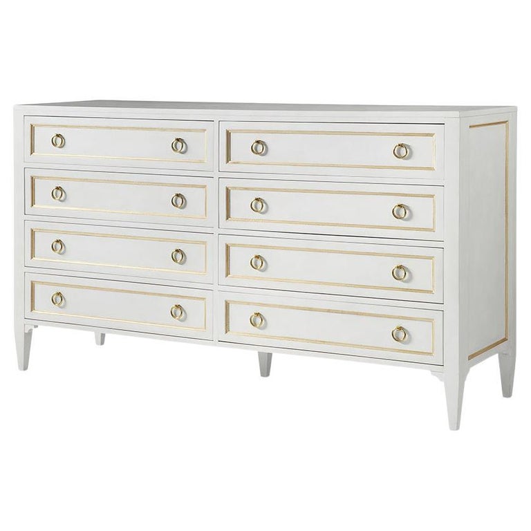 Classic White Painted Dresser For Sale at 1stDibs