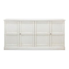 Classic White Paneled Buffet