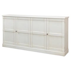 Classic White Paneled Buffet