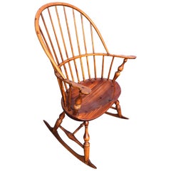Classic Windsor Style Rocking Chair