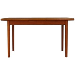 Classic Wooden Table Danish Design Midcentury Teak Vintage, 1970s