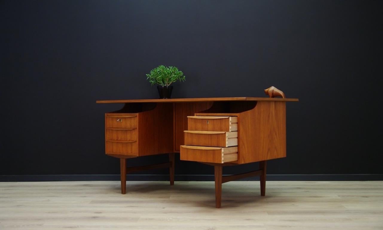 Classic Writing Desk Danish Design Teak 8