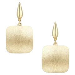 Classic Yellow 14k Gold Earrings  for Her