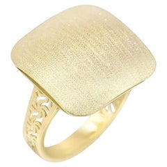 Classic Yellow 14k Gold Ring  for Her