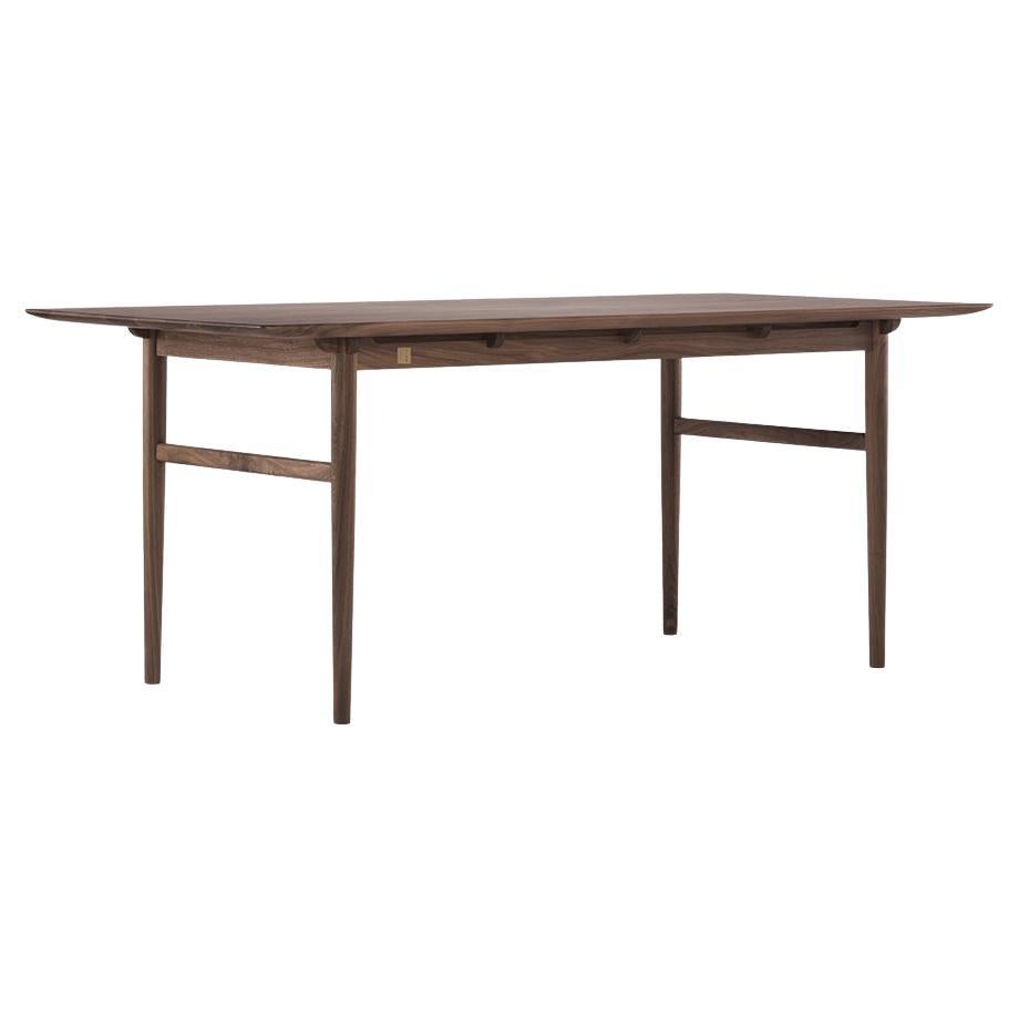 Classic Yitang Walnut Dining Table