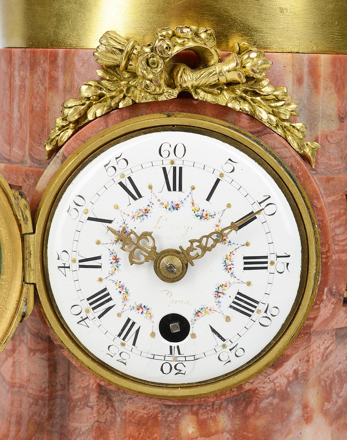 Louis XVI Classical 19th Century French Mantel Clock