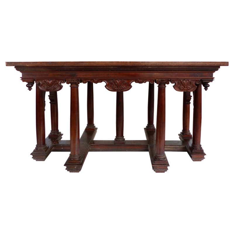 Antique library tables for sale Clearance