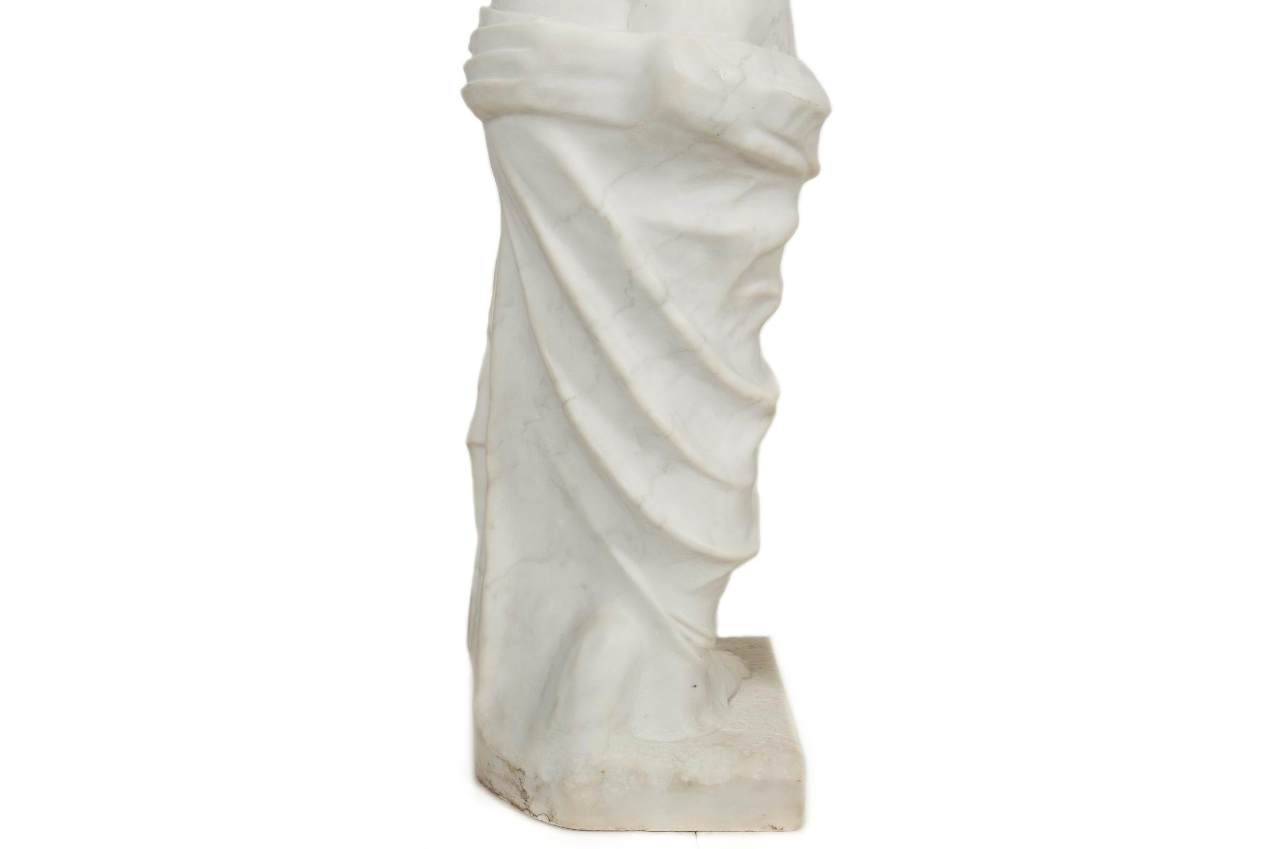 Classical Antique Marble Sculpture of Statue 