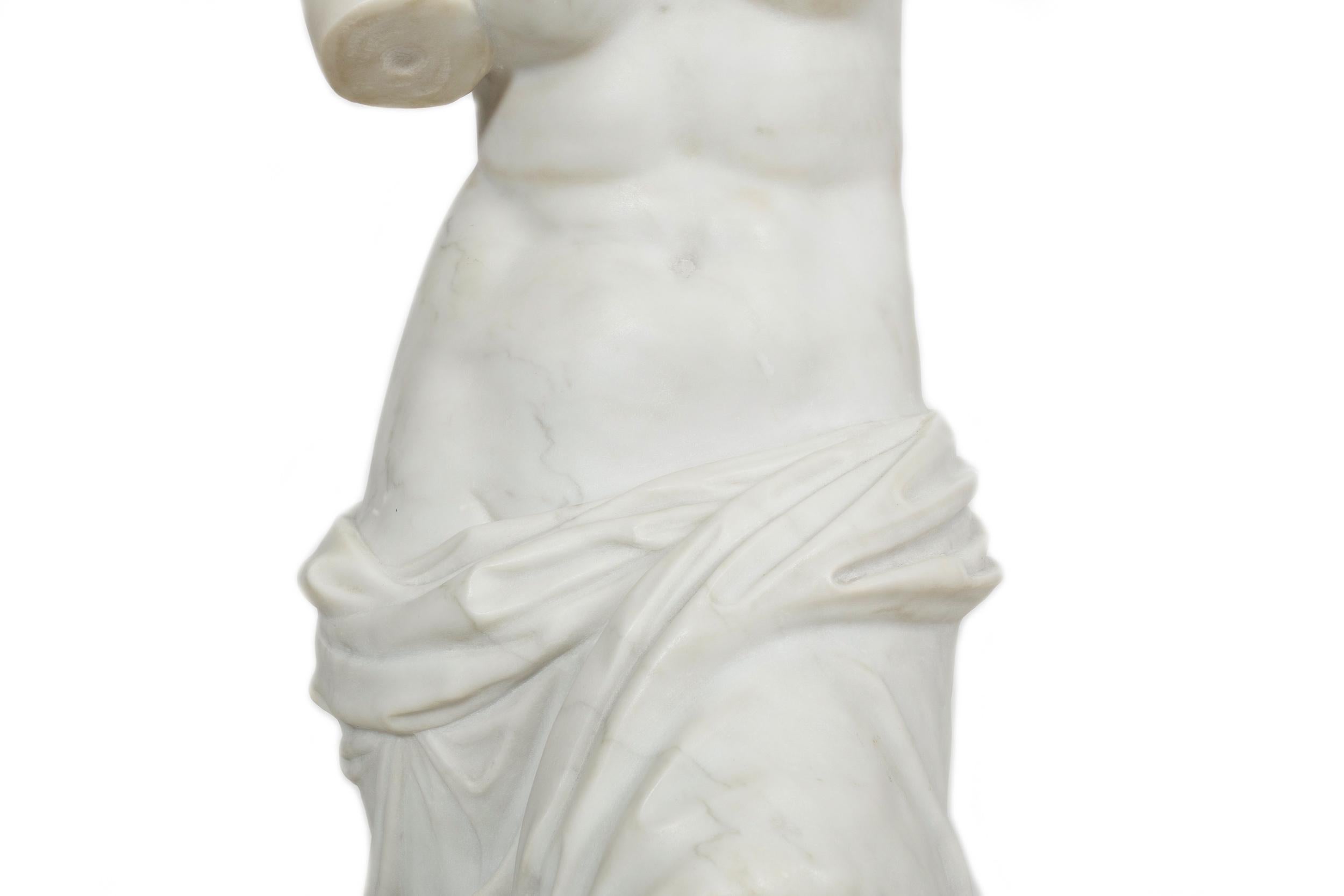 Classical Antique Marble Sculpture of Statue 