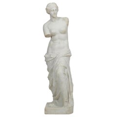 Classical Antique Marble Sculpture of Statue "Venus de Milo"