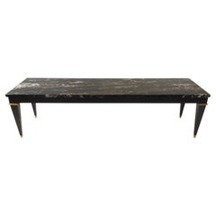 Classical Black Marble Coffee Table