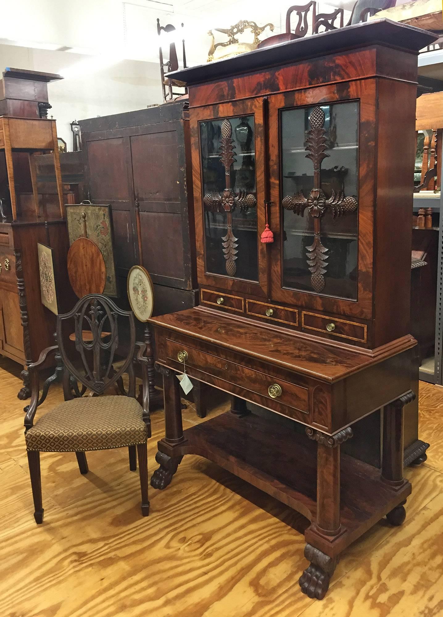 Classical Bookcase on Stand, Baltimore, Maryland 4