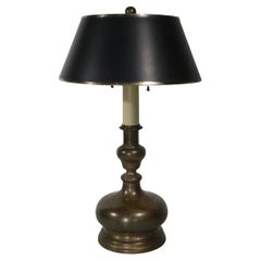 Klassische Tischlampe aus Messing von Chapman, ca. 1970er Jahre