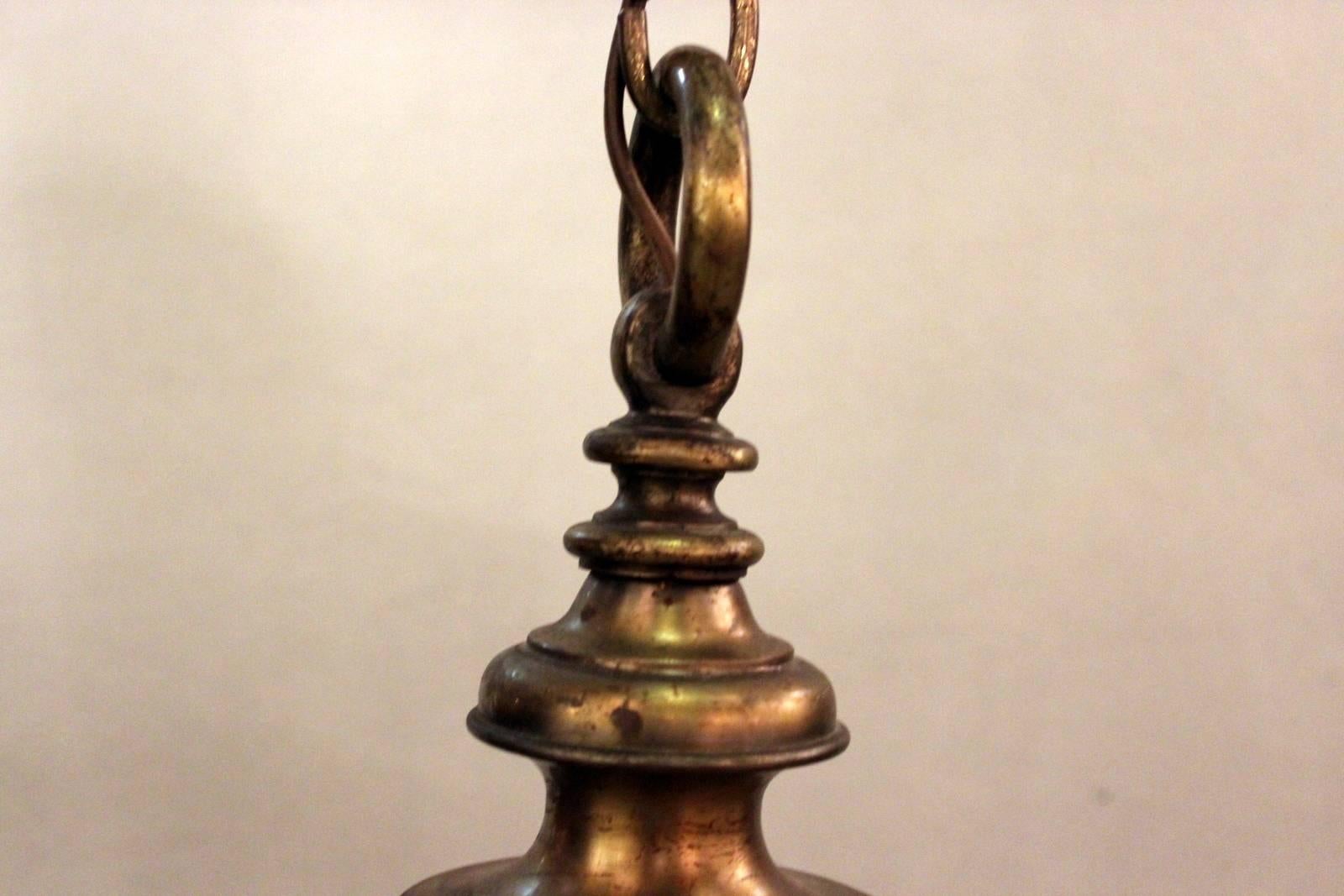 Classical Brass Twelve-Light Chandelier Style of E.F. Caldwell 3