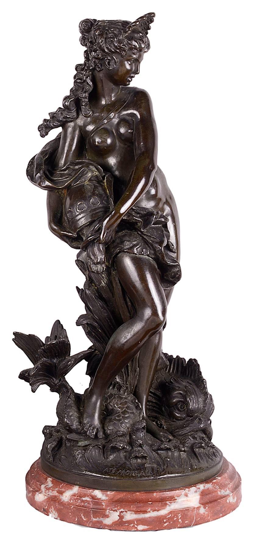 bronze aphrodite statue
