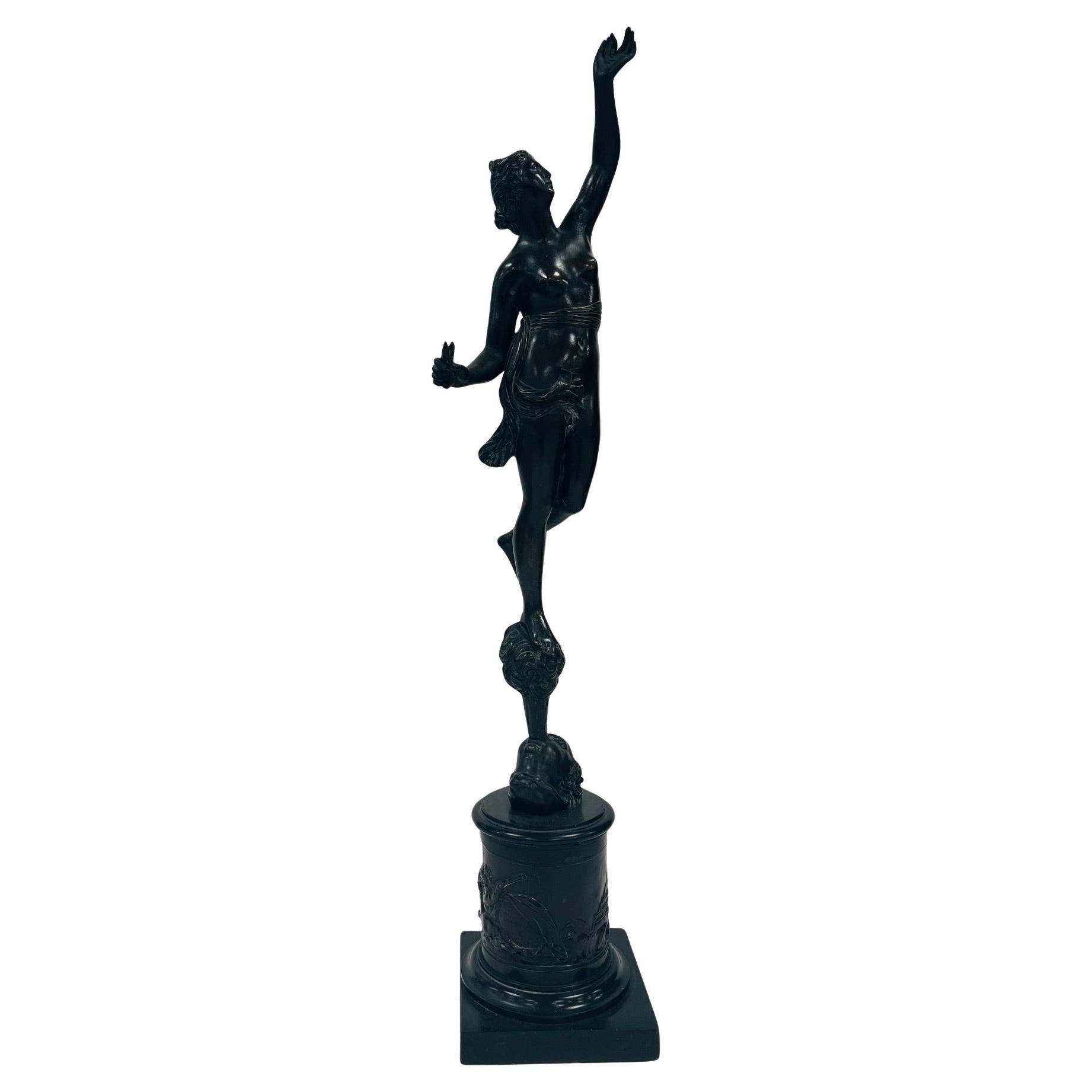 Classical bronze representing Dalila circa 1885.