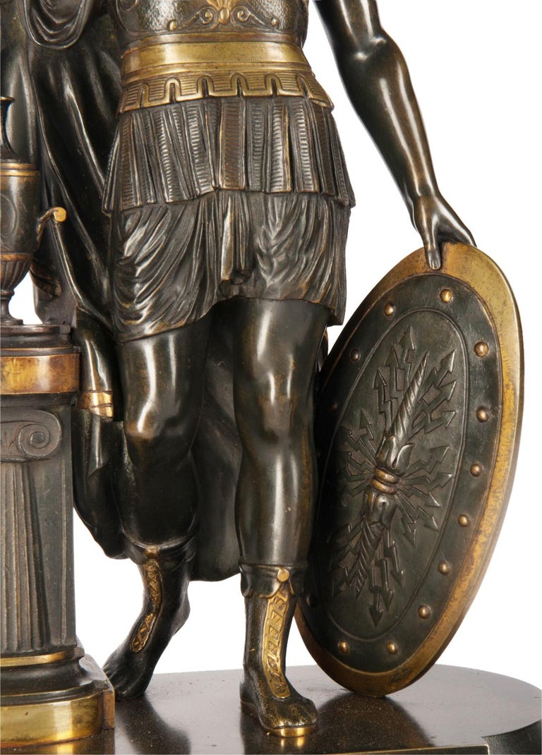 Classical Bronze Roman Centurion, 19th Century at 1stdibs