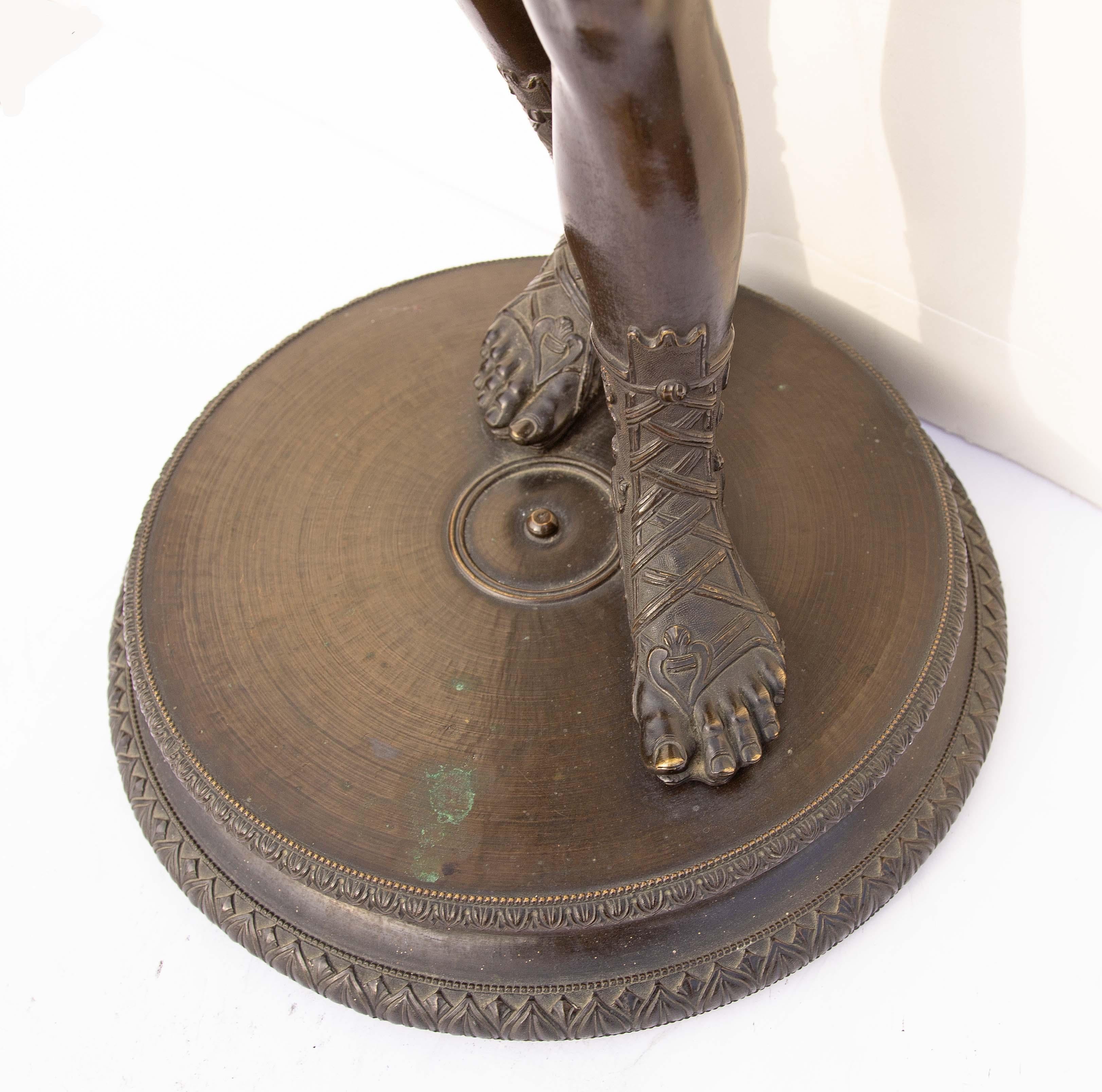 Classical Bronze Sculpture of Narcissus 1
