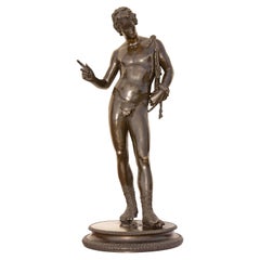 Classical Bronze Sculpture of Narcissus
