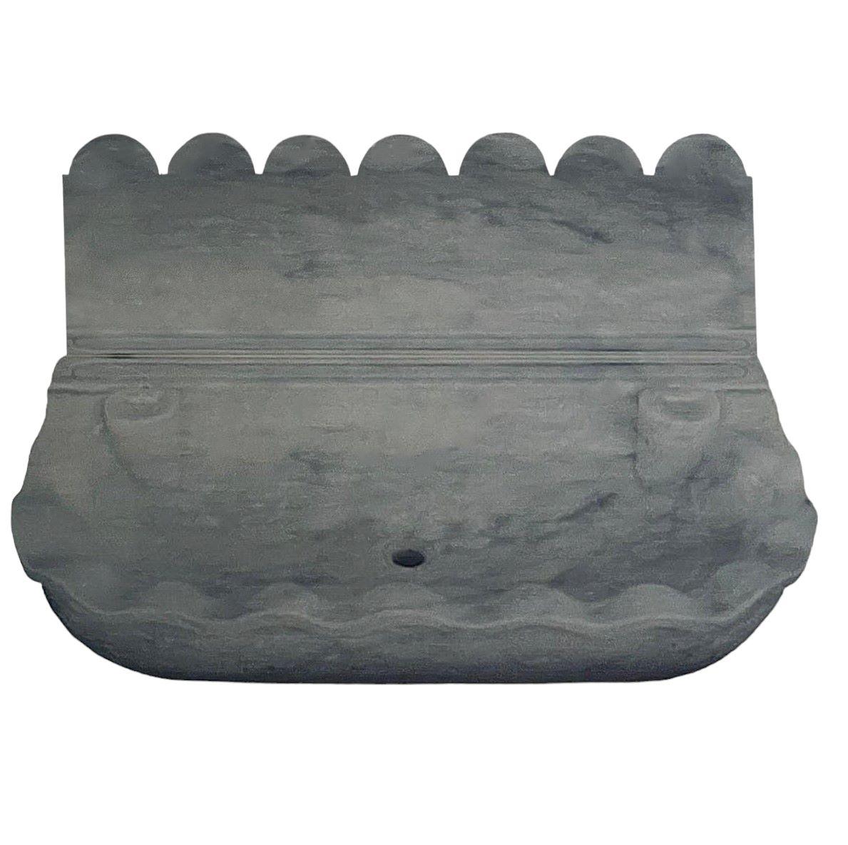 Classical Carrara Marble Stone Powder Room Sink For Sale 3