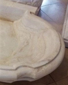 Classical Carved Marble Stone Sink Basin