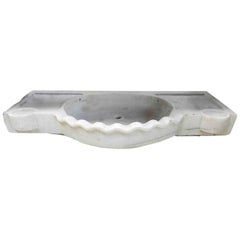 Classical Carved Marble Stone Sink Basin