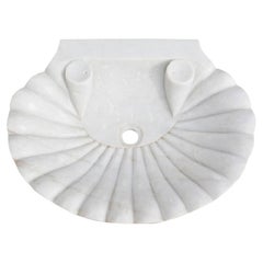 Classical Carved Statuario Marble Stone Sink Basin