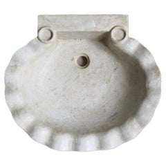 Classical Carved Marble Stone Sink Basin
