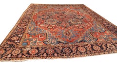 Classical central Medallion antique Heriz