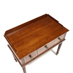 Klassischer Cherry Intarsien Server / Arbeitstisch, CIRCA 1820