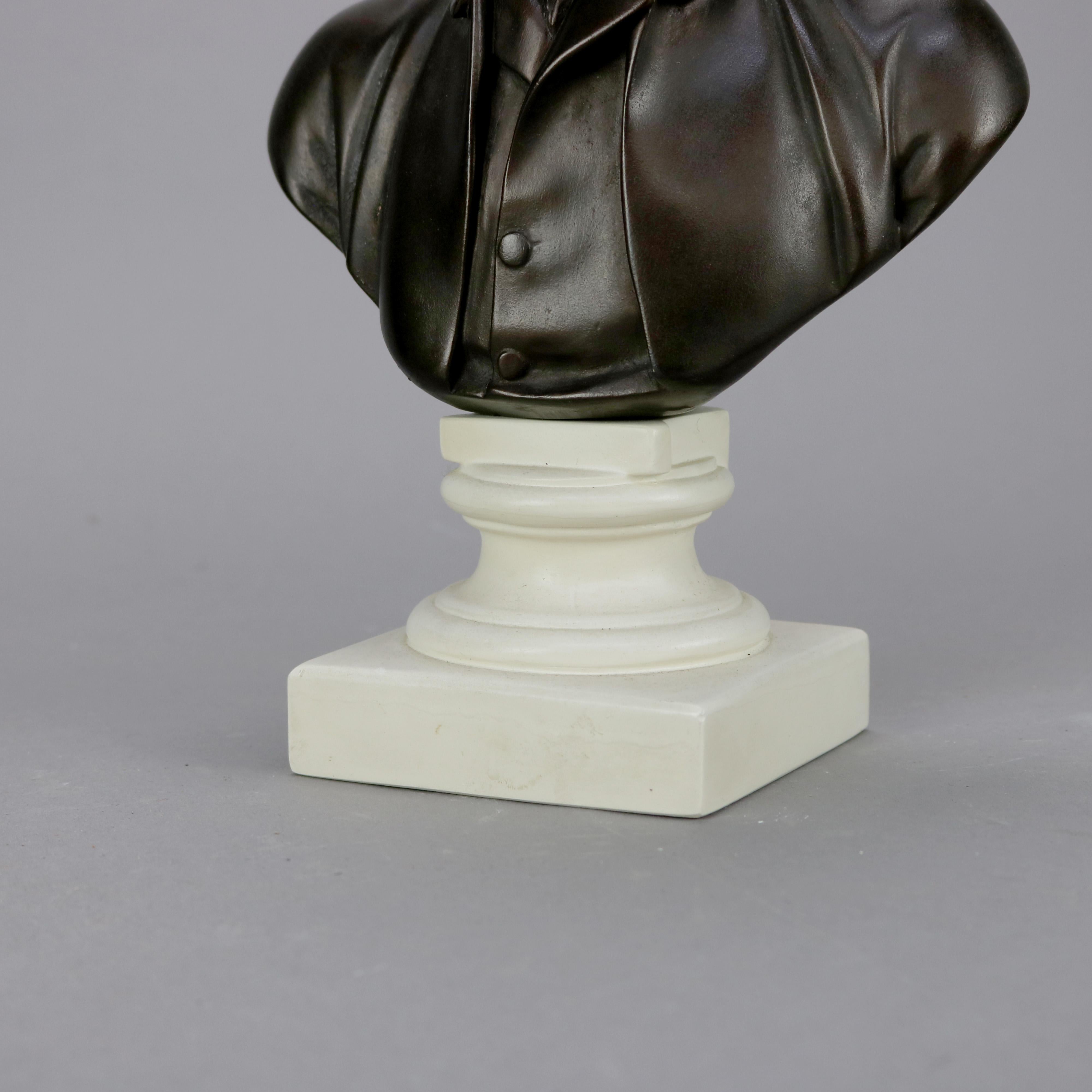 Classical Composition Portrait Bust of President Thomas Jefferson, 20th C 2