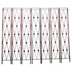 Classical Directoire Style Architectural Iron Panels, 1920-1930