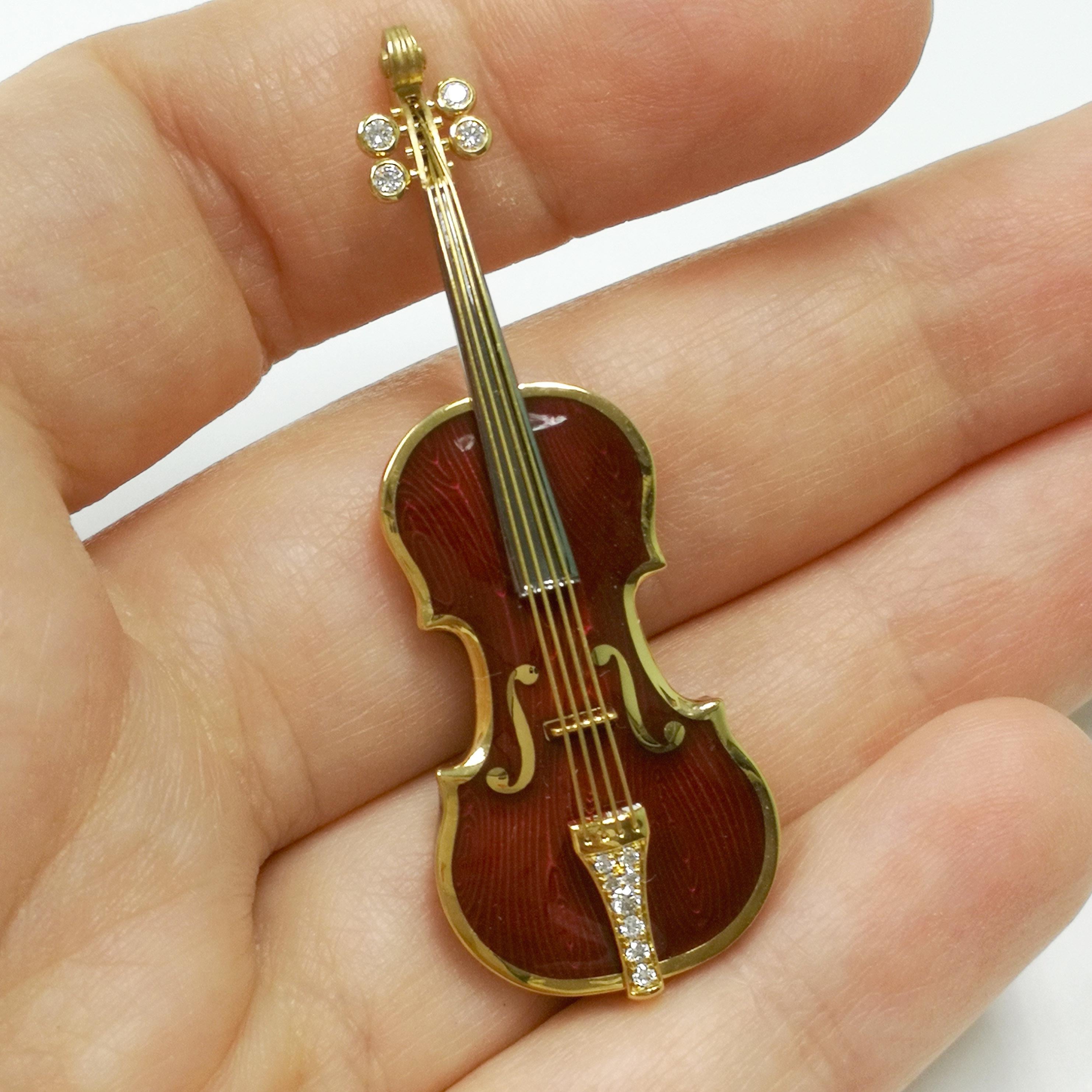 rose gold violin