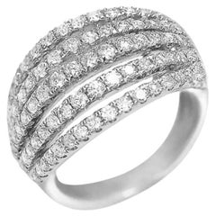 Timeless Every Day Diamond Lever-Back White Gold Earrings for Her Forever