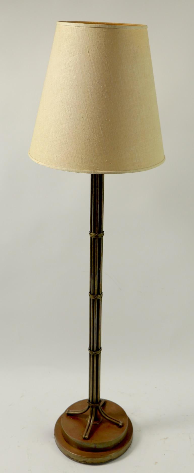 American Classical Classical Floor Lamp by Hart Associates For Sale