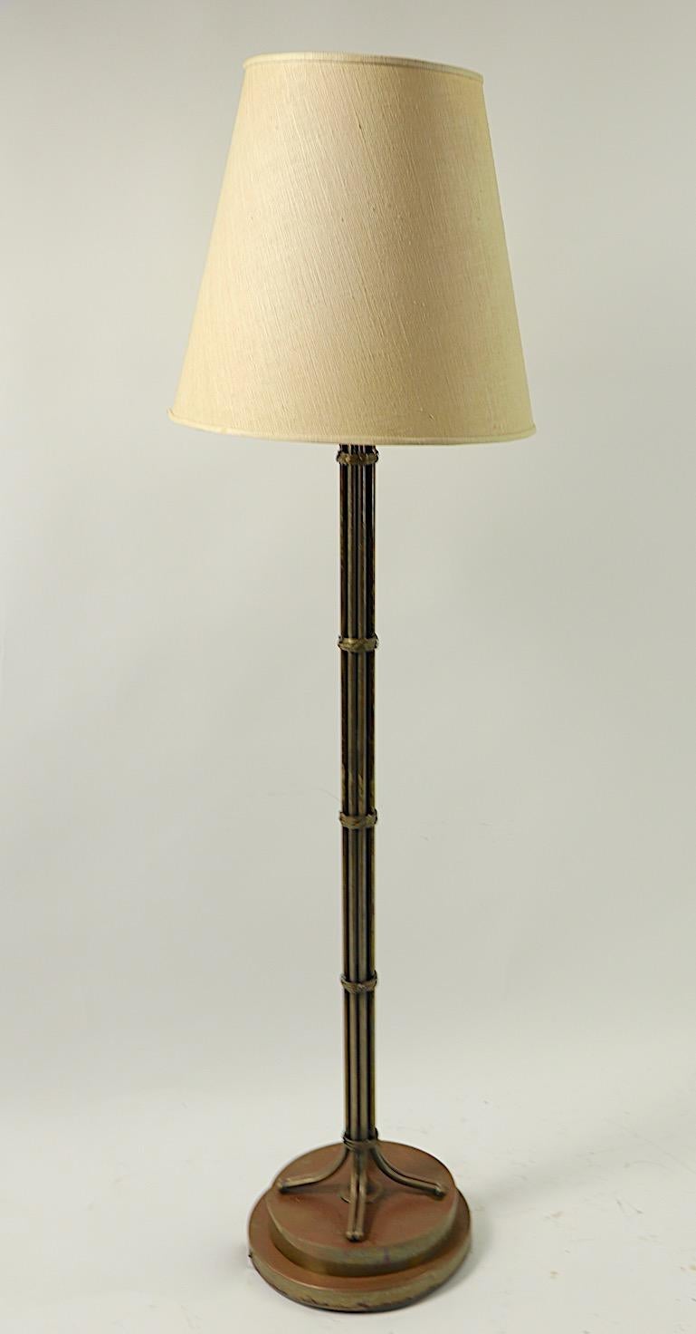 20th Century Classical Floor Lamp by Hart Associates For Sale