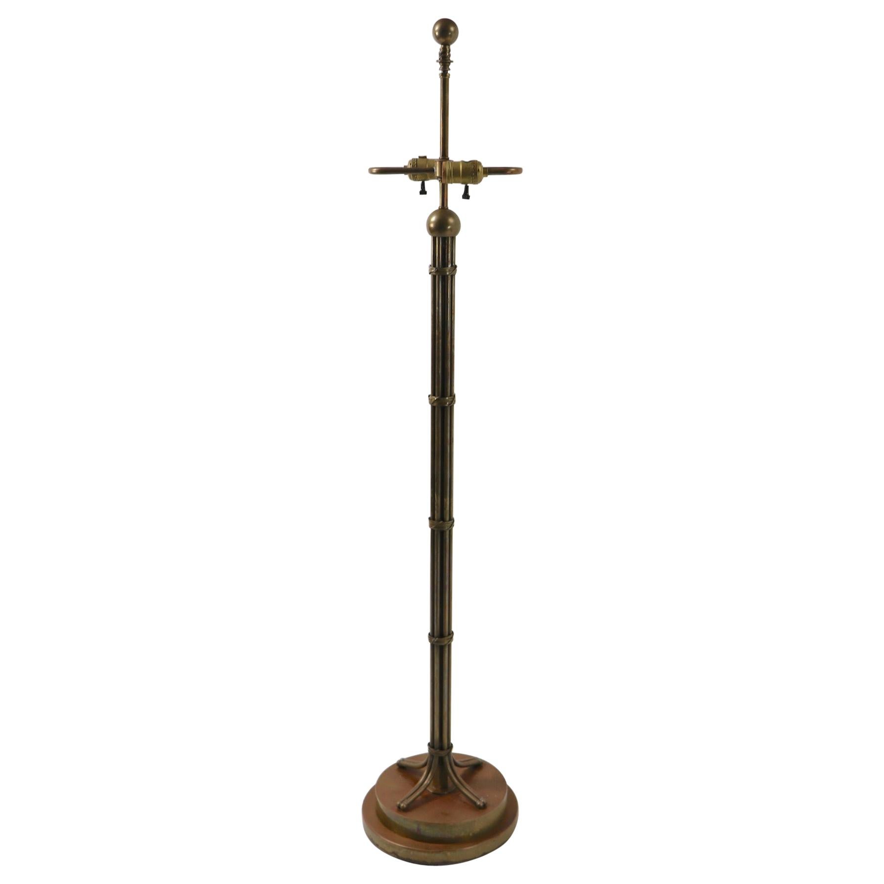 Classical Floor Lamp by Hart Associates For Sale