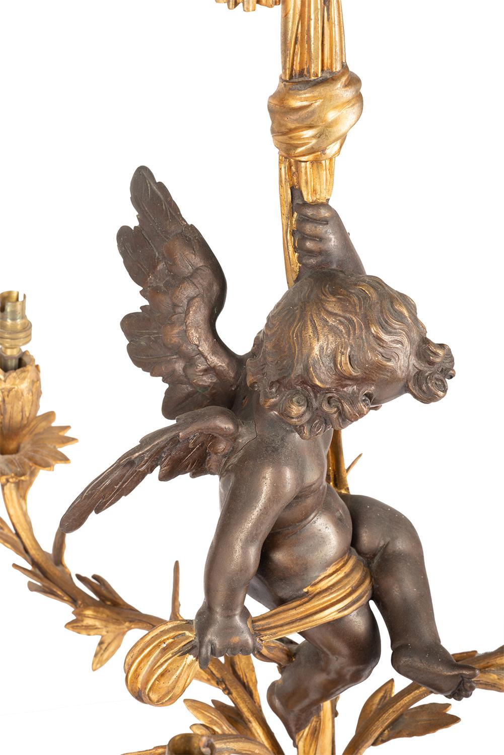 Ormolu Classical French 19th Century Chandelier For Sale