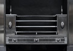Classical George III Style Steel Register Grate