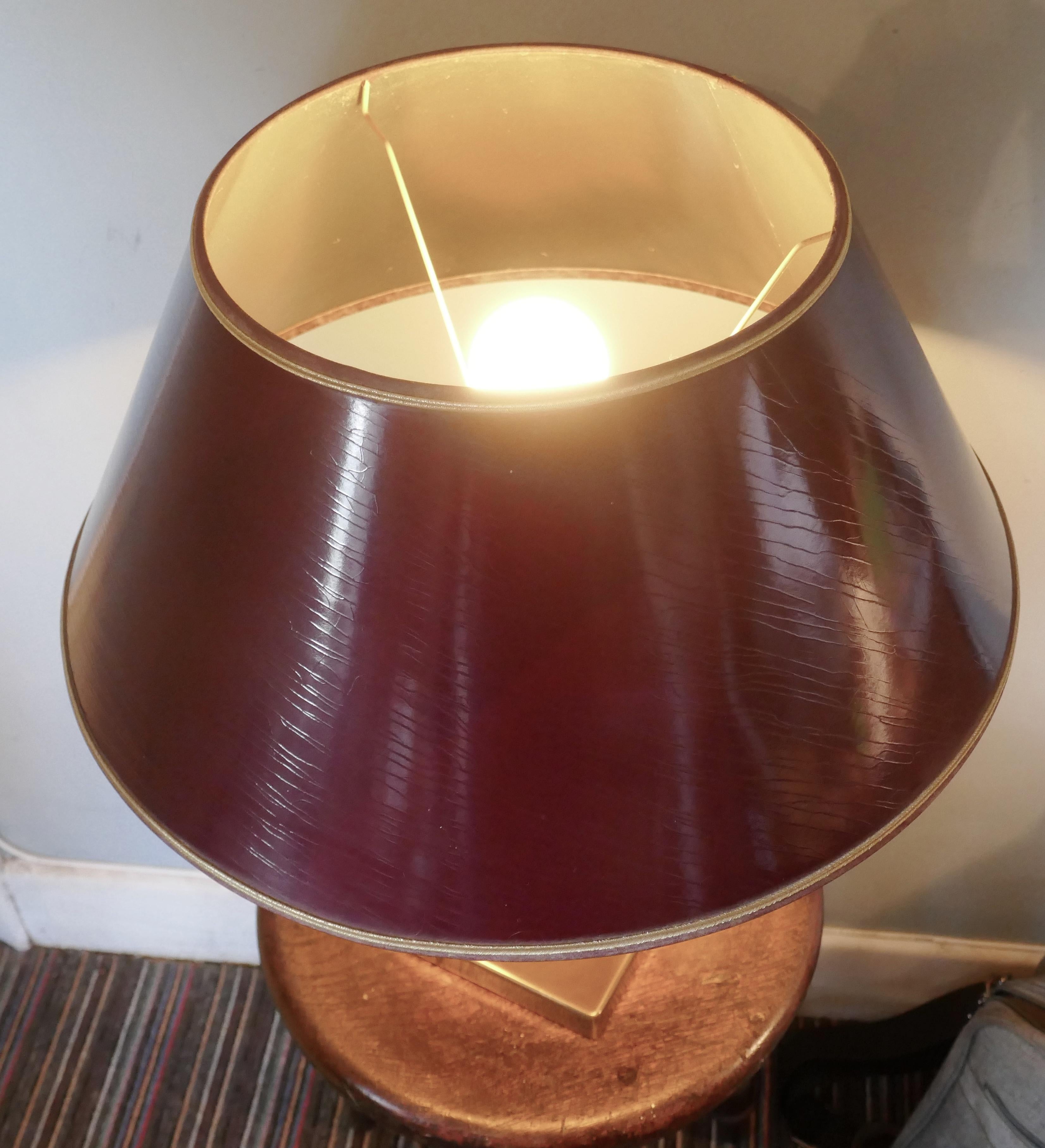 Greek Revival Art Deco Ceramic Table Lamp