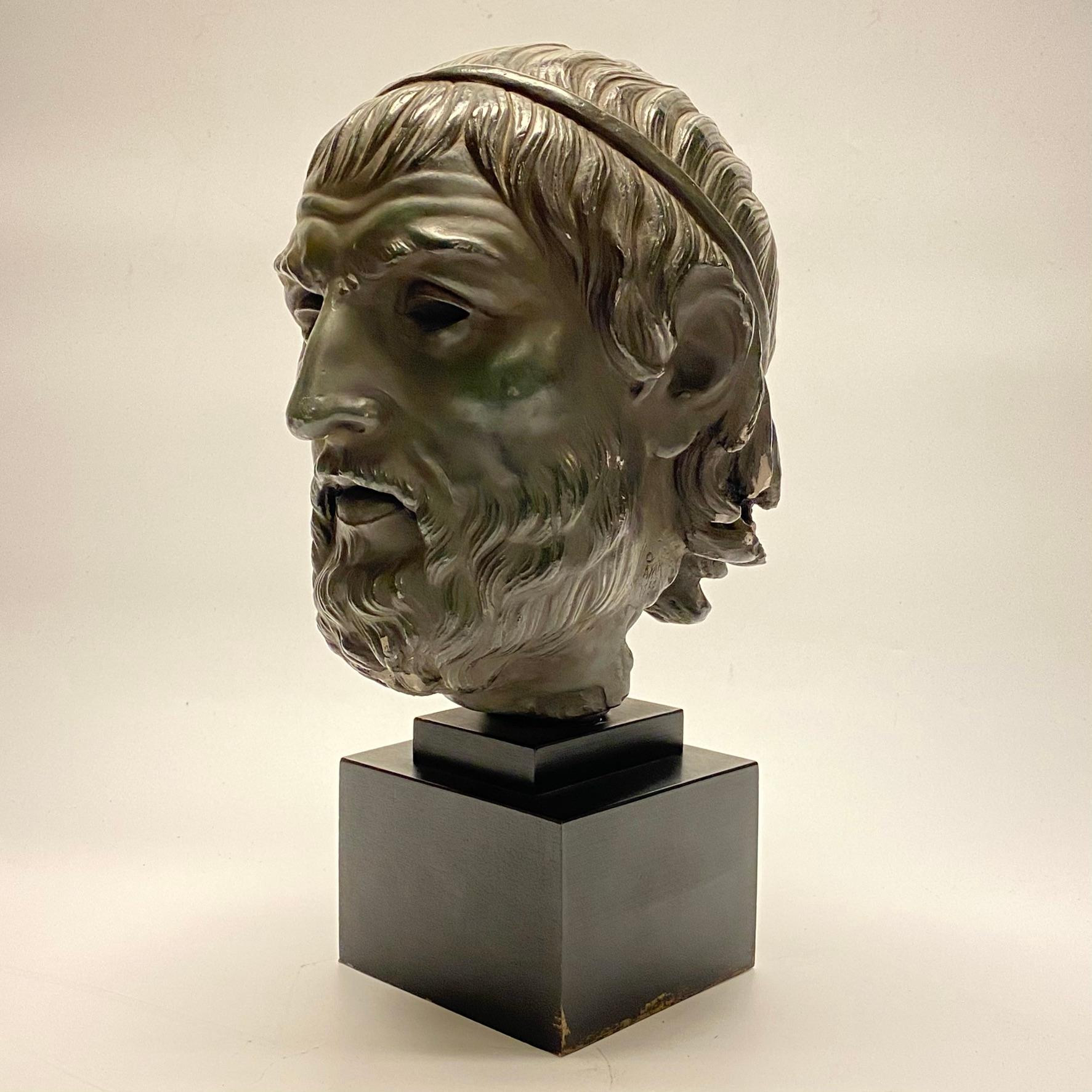 Late 20th Century Classical Greek Male Bust