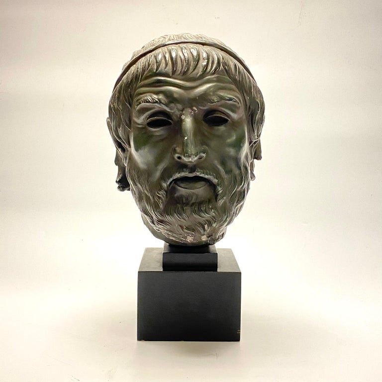 Classical Greek Male Bust at 1stDibs