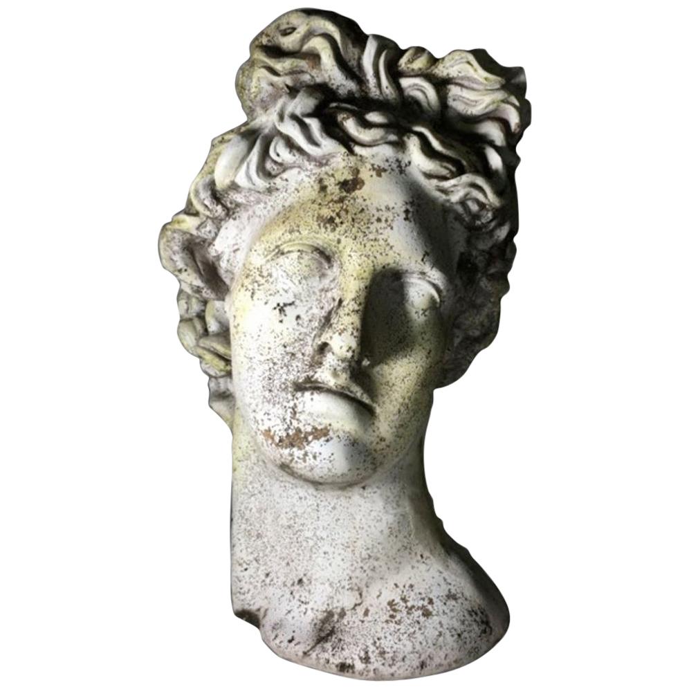 Classical Greek Statue Planter of Alexander the Great