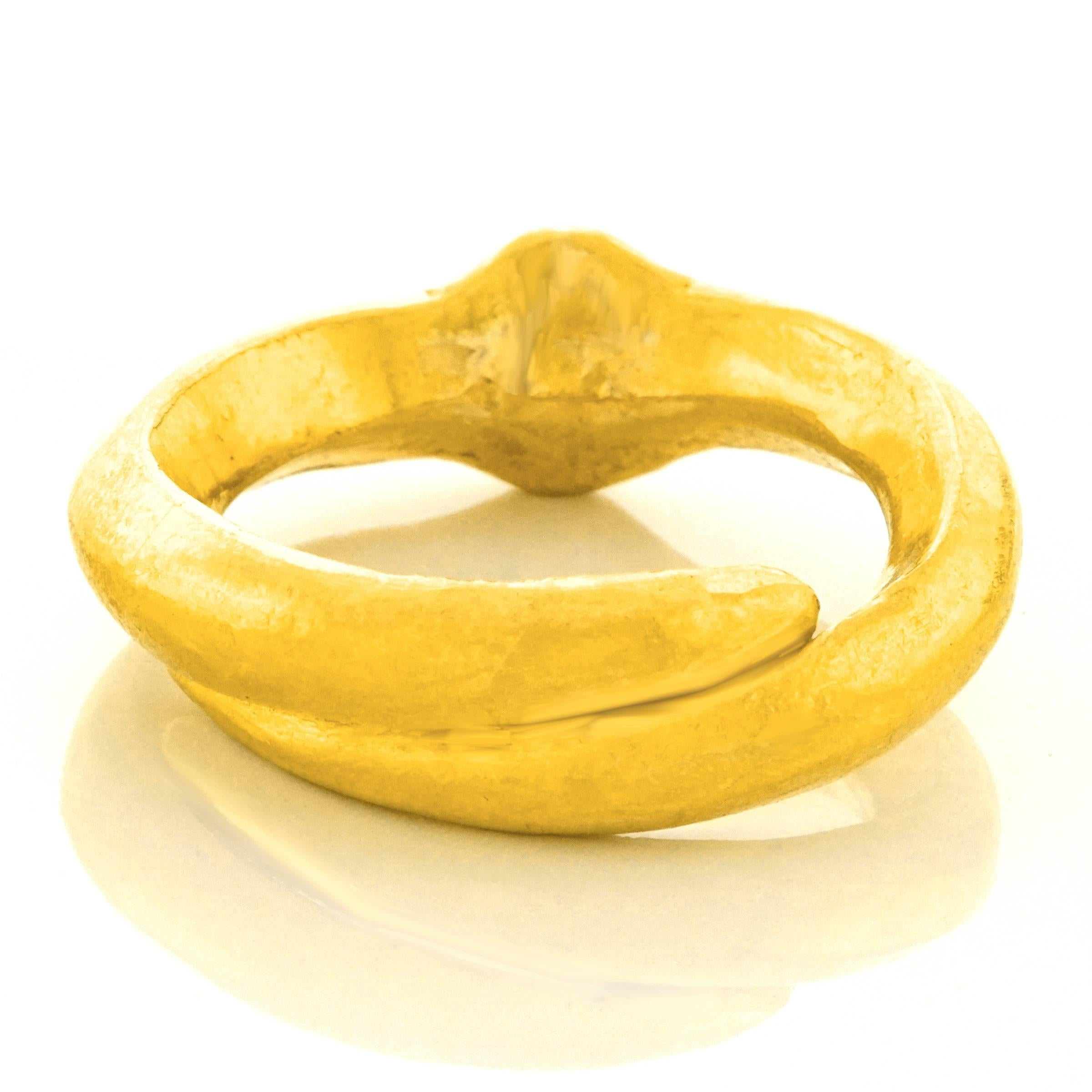 Classical Intaglio High Karat Ring in the Ancient Style 3