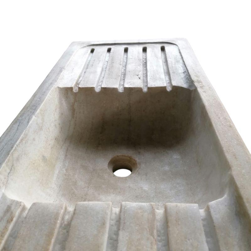 Cuisine classique Marbre Stone Sink Basin en vente 1