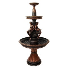 Classical Maiden Fountain, French Bronze Water Feature